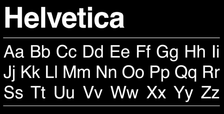 Font Sans Serif: semplicità e chiarezza